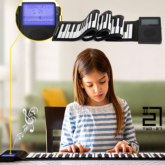 O Piano Flexível 49 Teclas Digital