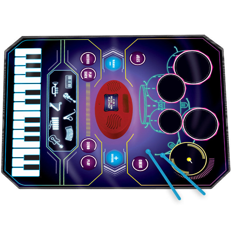 Manta musical doble